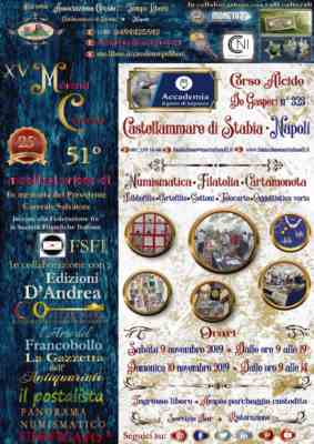 Collezionismo: a castellammare di stabia il xv memorial correale